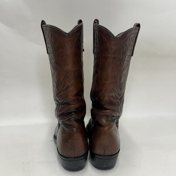 Vintage Red Wing 9801 Pecos Pull-On Cowboy Boots “Brown” main image 6